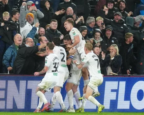 Agony for Forest's Manager as Swansea Stun Nottingham Forest with Dramatic Comeback