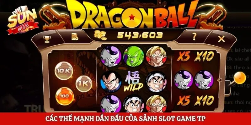 Các thế mạnh dẫn đầu của sảnh slot game TP