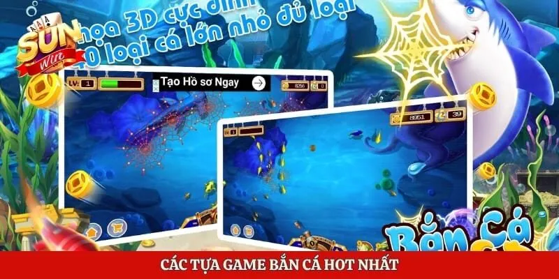 Các tựa game bắn cá hot nhất