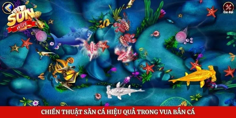 Chiến thuật săn cá hiệu quả trong vua bắn cá