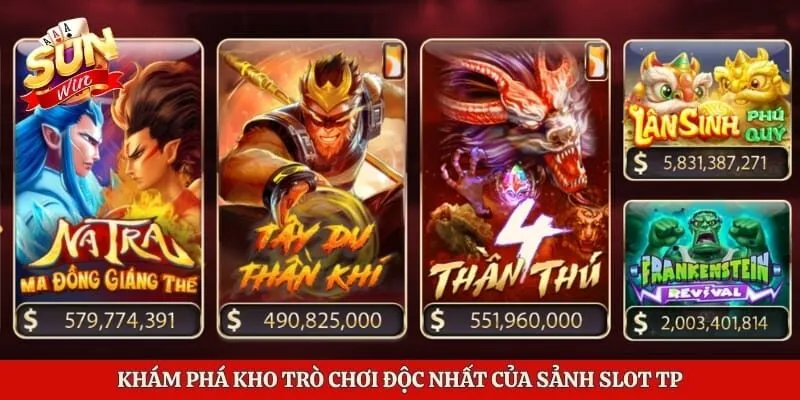 Khám phá kho trò chơi độc nhất của sảnh slot TP