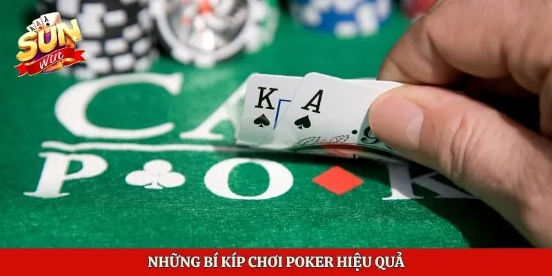 Những bí kíp chơi Poker hiệu quả