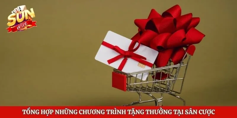 Tổng hợp những chương trình tặng thưởng tại sân cược